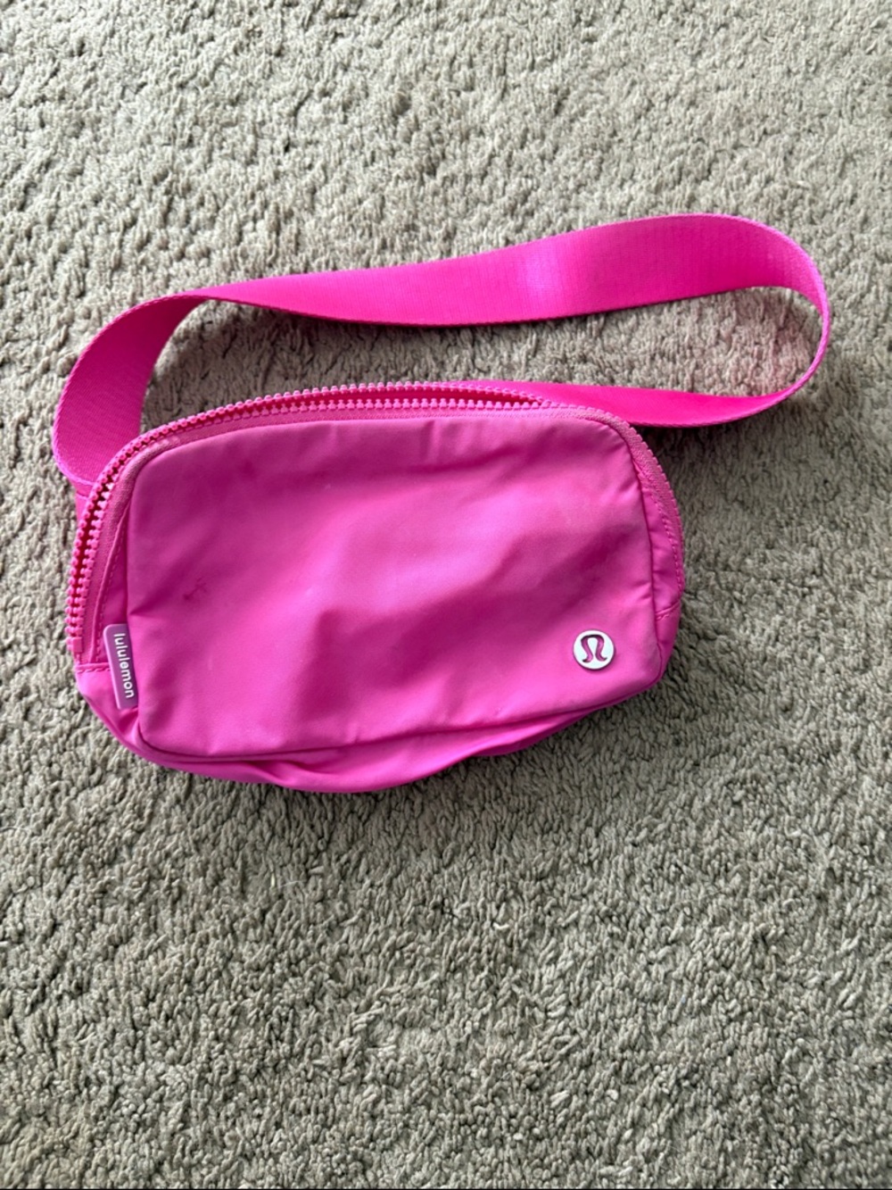 lululemon Hot Pink Crossbody Organizer Bag